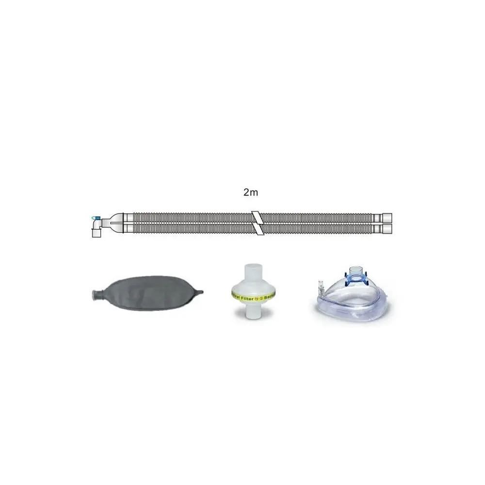 Circuitos de Anestesia/Respiración con Conector Paralelo MOD 70100