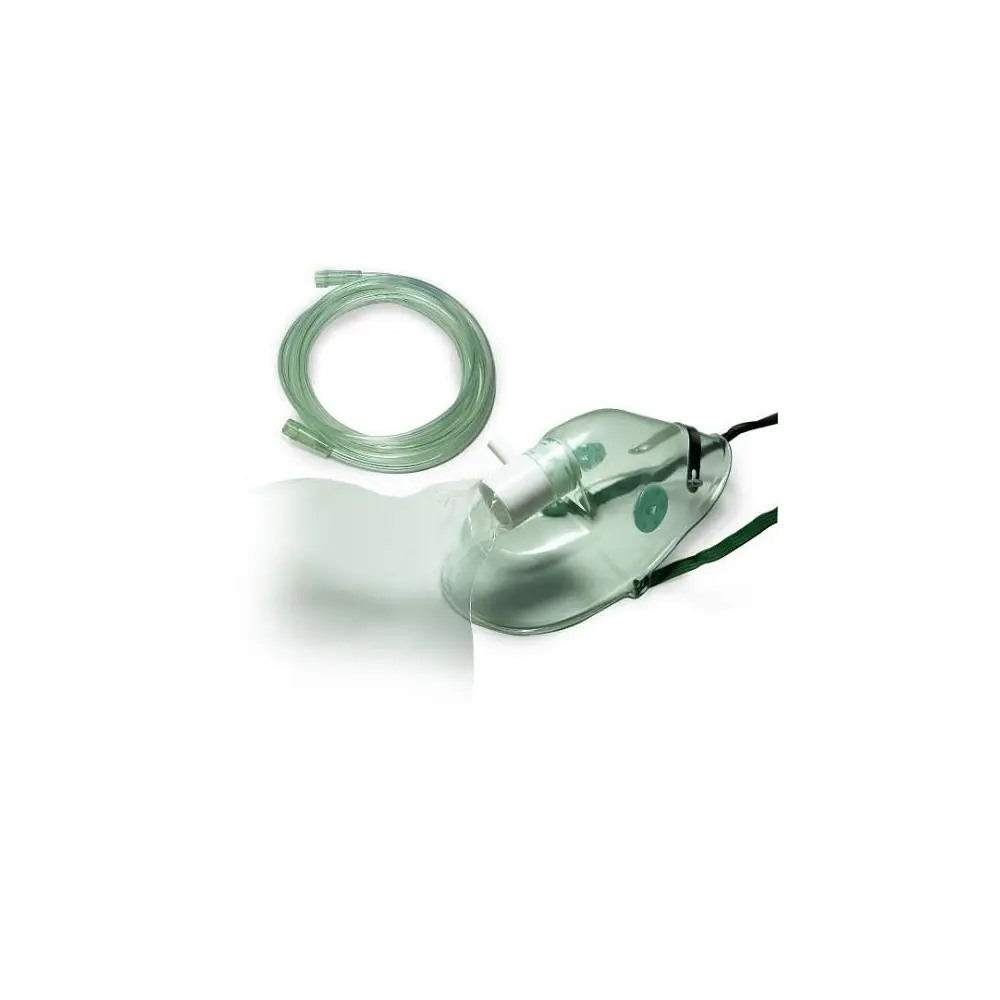 Máscara de Oxígeno de Alta Concentración MOD 30124 #Adulto;Verde