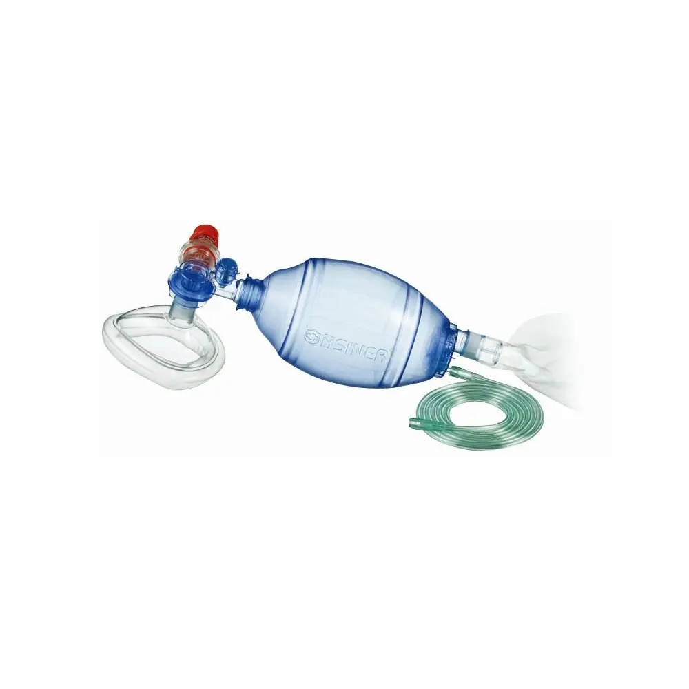 Resucitador Manual Desechable: Válvula de Admisión Todo en Uno MOD 60150 #Adulto