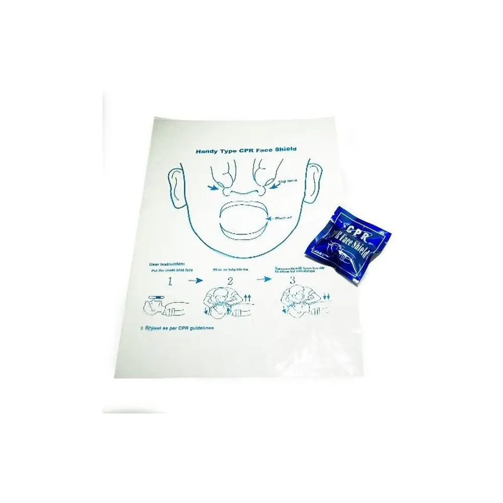 Resucitador de RCP MOD 30104 Protector Facial para RCP