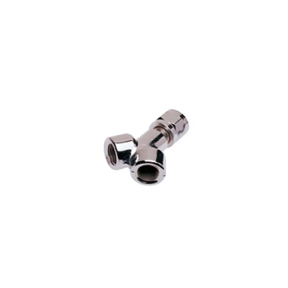 Conector en Y de Salida Hembra con Rosca de Tubería Nacional de 1/4 de Pulgada MOD MY-7