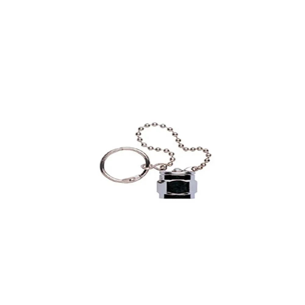 Sistema de Seguridad Tapa Hermética Cromada para Gas con Cadena y Anillo MOD M24-20
